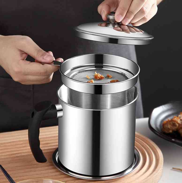 Stainless Steel Oil Filter Pot